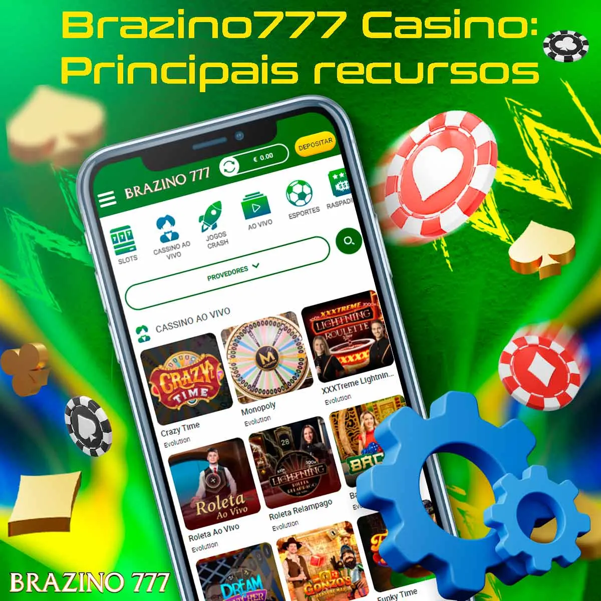 Uma visão geral dos principais recursos do cassino Brazino777 no Brasil