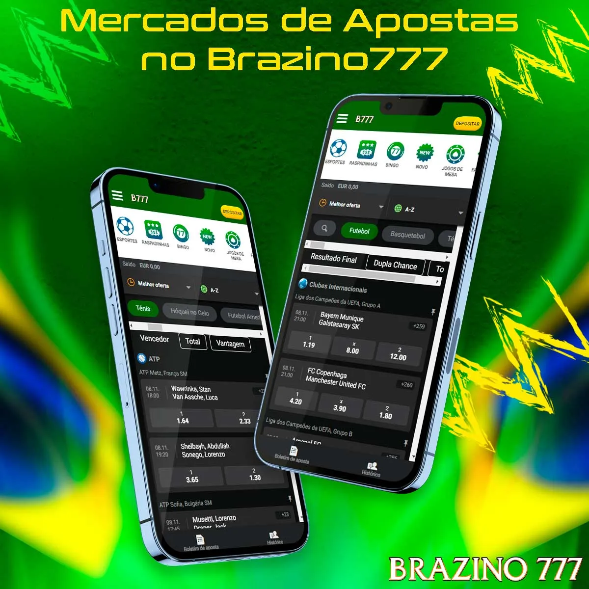 Apostas esportivas Brazino777 no Brasil